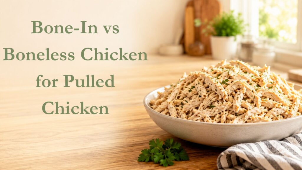 Bone-In vs Boneless Chicken for Pulled Chicken