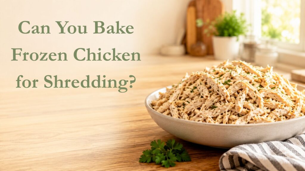 Can You Bake Frozen Chicken for Shredding?