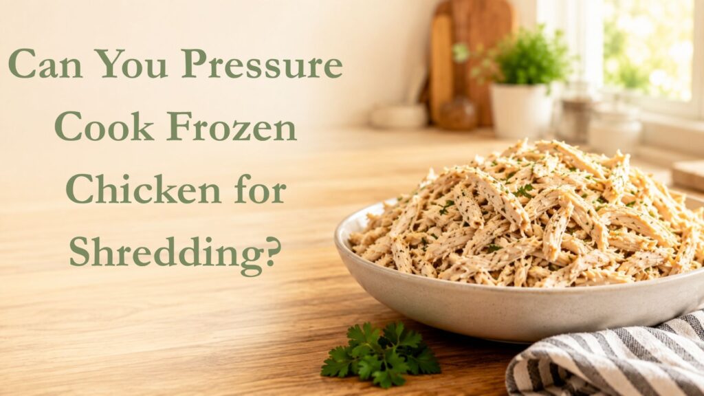 Can You Pressure Cook Frozen Chicken for Shredding?