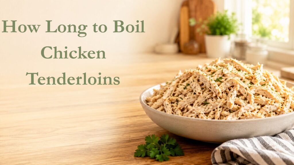 How Long to Boil Chicken Tenderloins