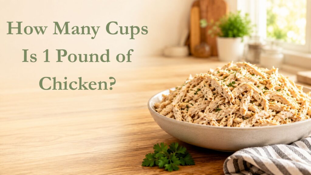 How Many Cups Is 1 Pound of Chicken?