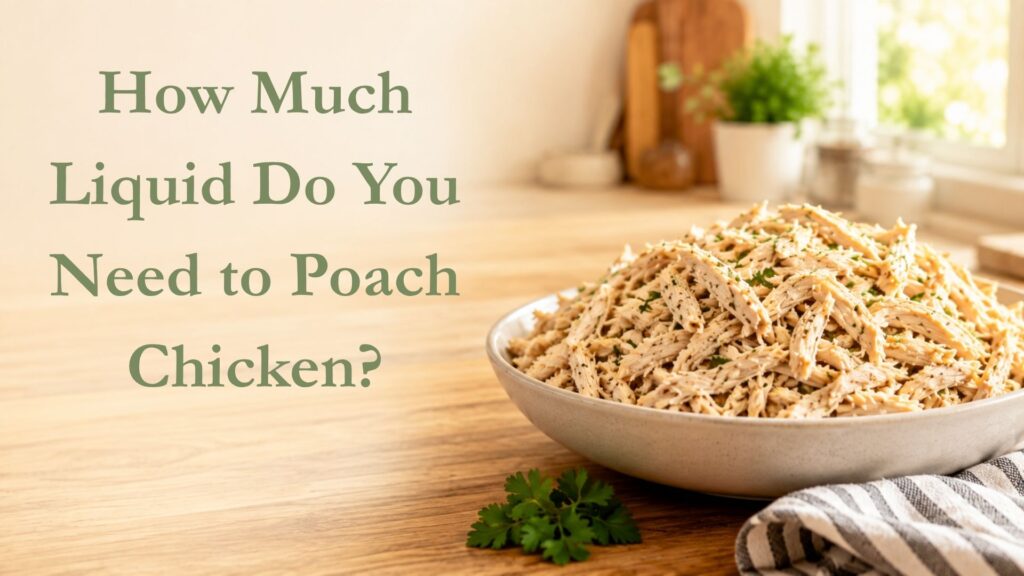 How Much Liquid Do You Need to Poach Chicken?