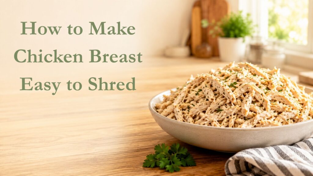 How to Make Chicken Breast Easy to Shred