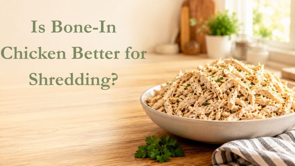 Is Bone-In Chicken Better for Shredding?