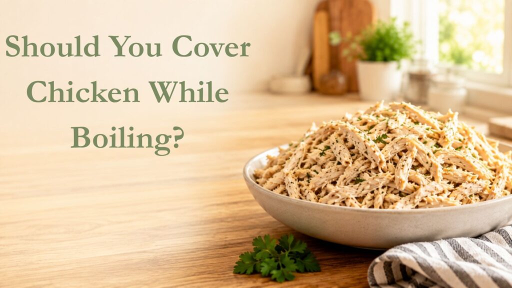 Should You Cover Chicken While Boiling?