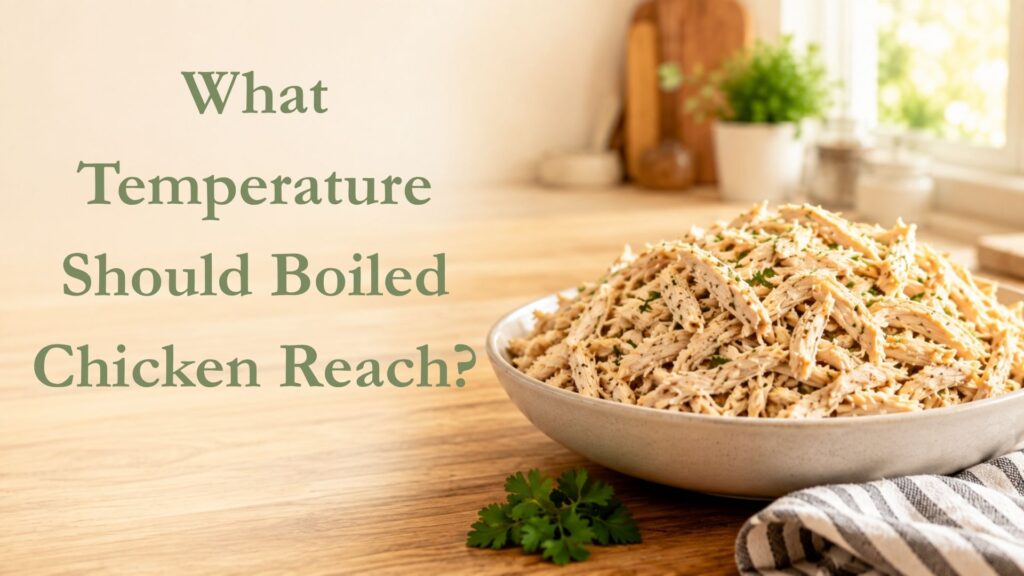 What Temperature Should Boiled Chicken Reach?