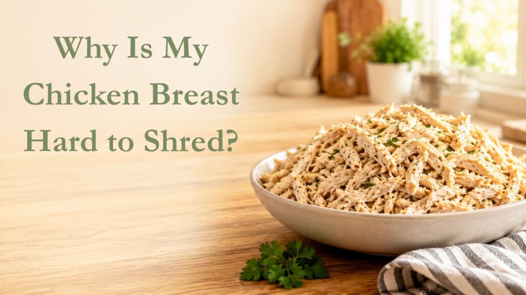 Why Is My Chicken Breast Hard to Shred?