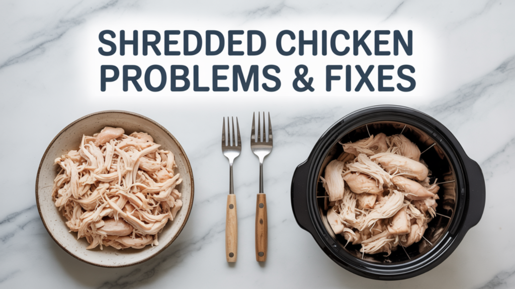 Shredded Chicken Problems & Fixes