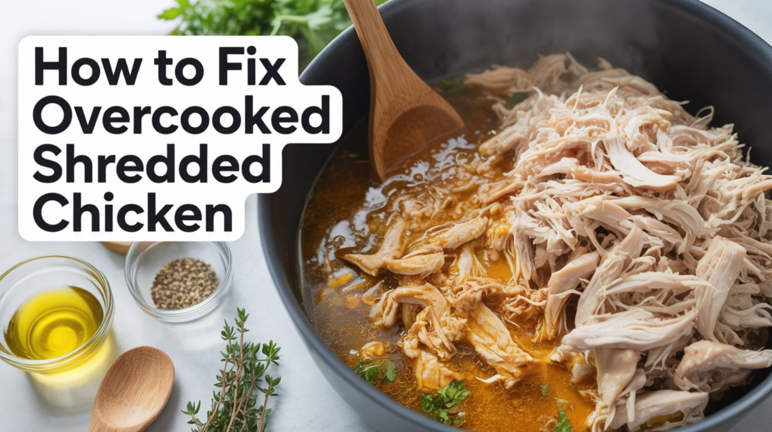 Over Processed Chicken How to Fix Overcooked Shredded Chicken – ChickenShredder.blog