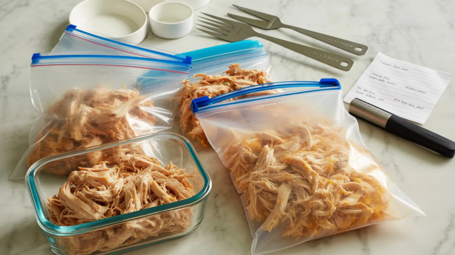 Can You Freeze Shredded Cooked Chicken