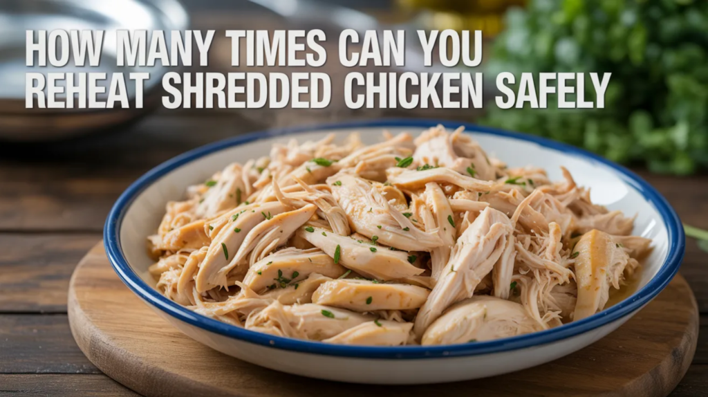 How Many Times Can You Reheat Shredded Chicken Safely