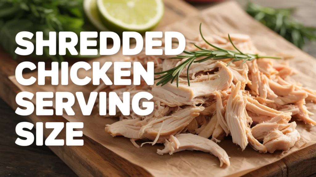Shredded Chicken Serving Size